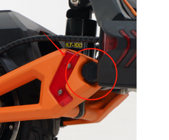 Kukirin G3 Pro Suspension Nut Cover