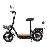 Kukirin C1 Pro electric bike with seat for 100km long-distance commuting