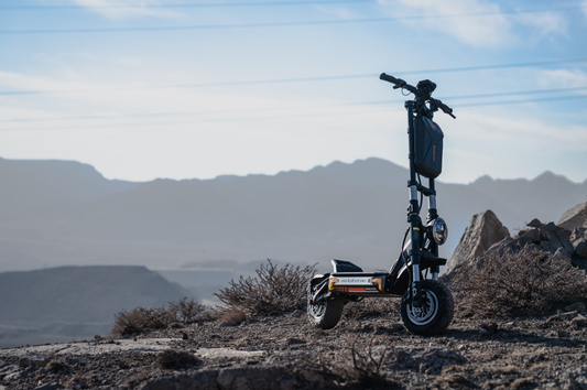 Image of the G4 Max electric scooter on a street