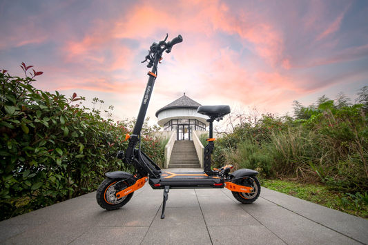 Side view of the Kugoo Kirin G2 Max Electric Scooter