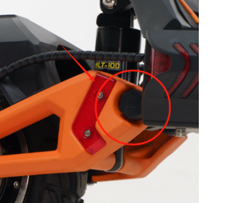 Kukirin G3 Pro Suspension Nut Cover