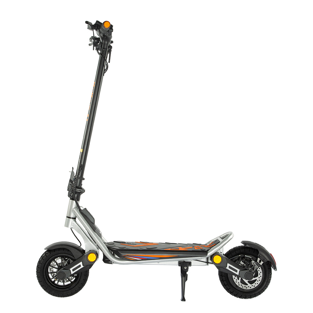 Kukirin A1 electric scooter side view for adults, 800W long-range e-scooter