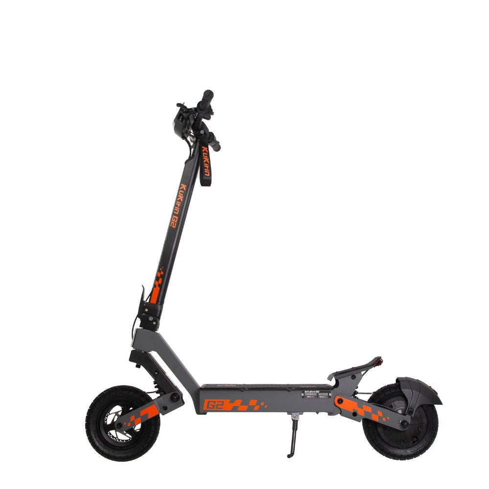 Kukirin G2 Pro VMP electric scooter left side view for adults, 500W motor, 65km range e-scooter