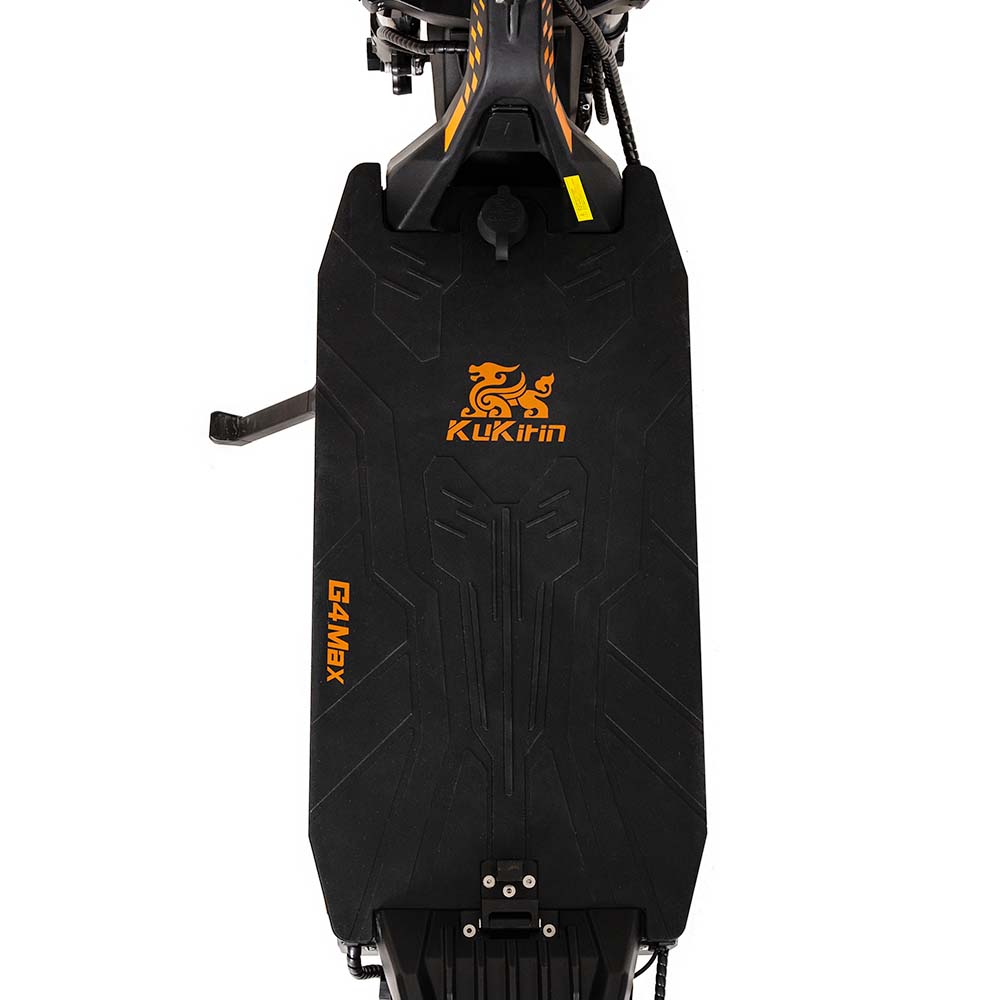 Kukirin G4 Max adult electric scooter wide anti-slip footboard for stable and safe riding