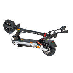 Folded Kukirin M4 Max adult electric scooter, compact and portable e-scooter for city commuting