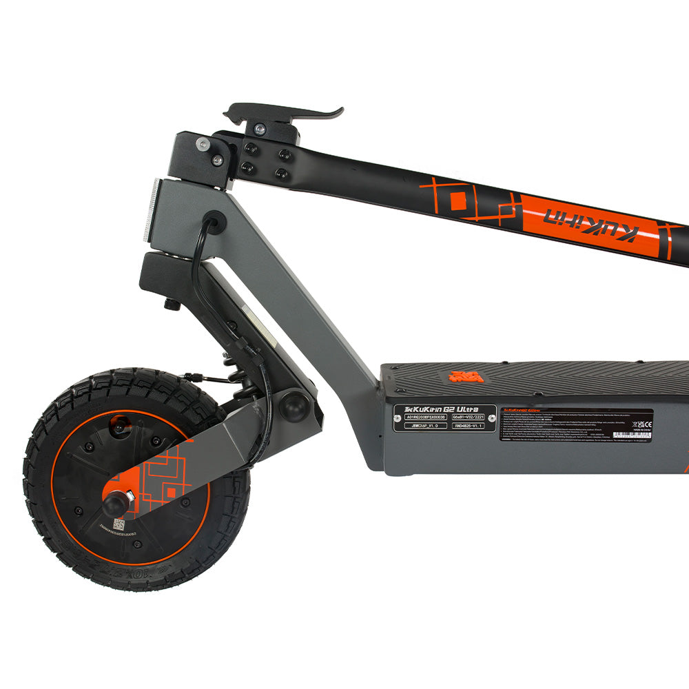 Kukirin G2 Ultra front folding mechanism display durable electric scooter