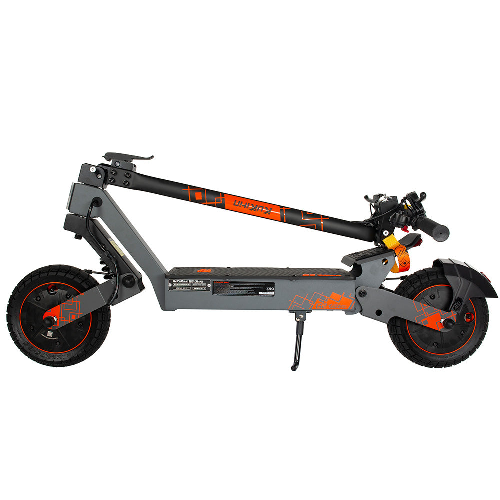 Kukirin G2 Ultra folded state compact adult electric scooter