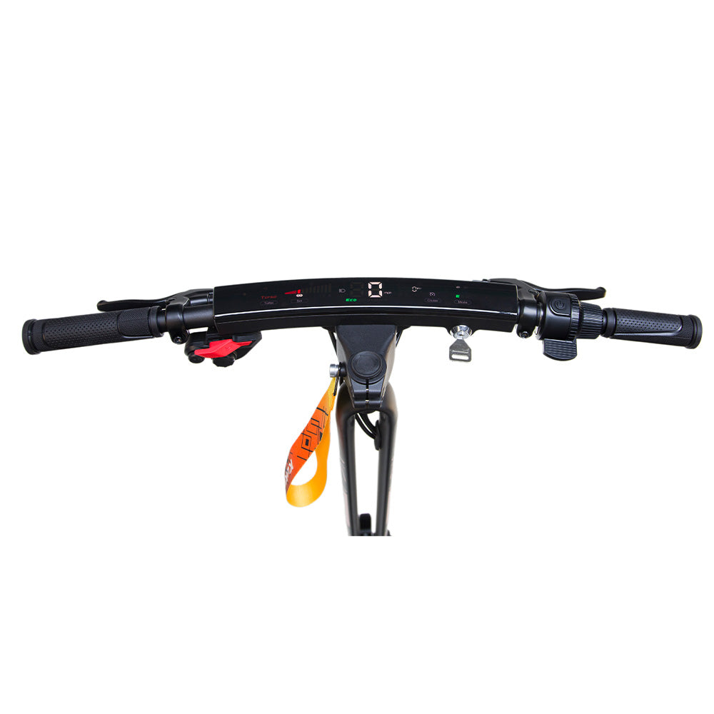 Kukirin G2 Ultra LCD display screen showing speed and riding data