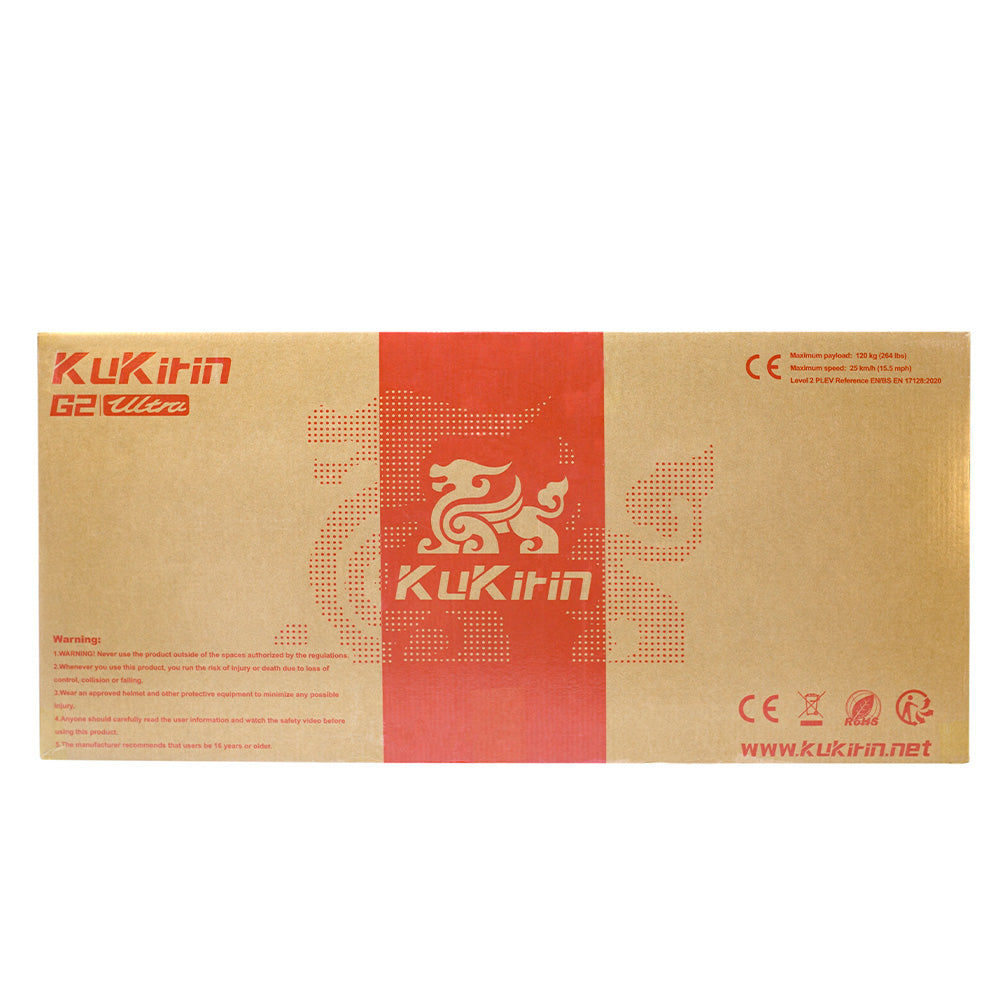 Kukirin G2 Ultra packaging box display strong delivery protection