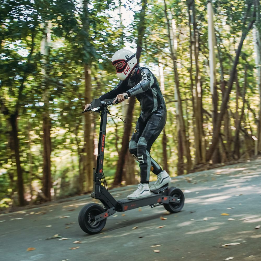Kukirin scooter G4 high-performance electric scooter on outdoor pavement