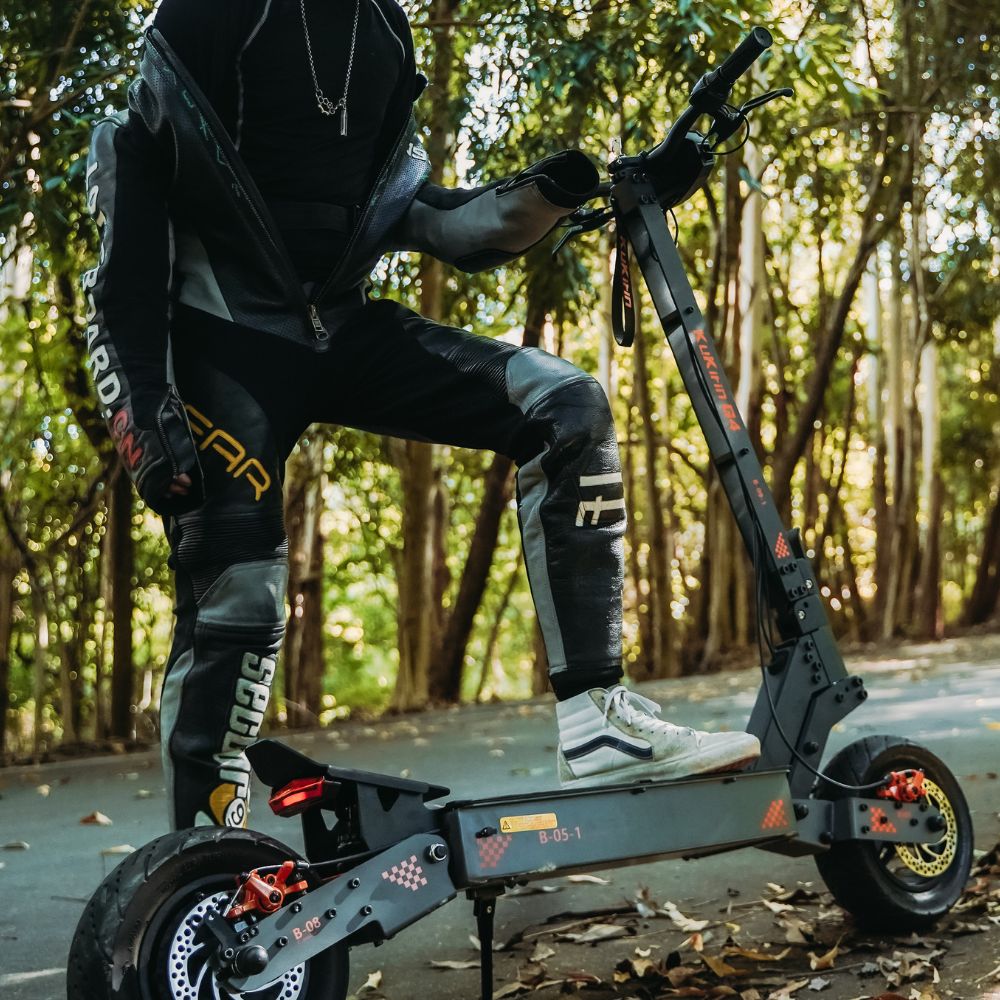 E scooter for adults with powerful motor and extended mileage for daily use