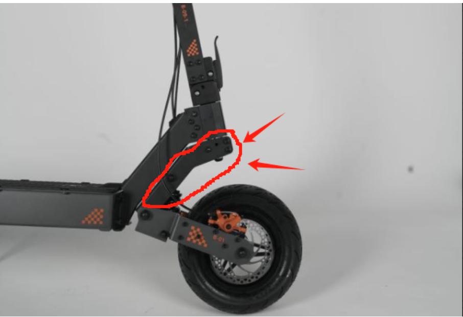 Kukirin G4 Front rocker bracket