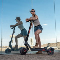 Kukirin G2 Ultra electric scooter used for urban commuting by adults